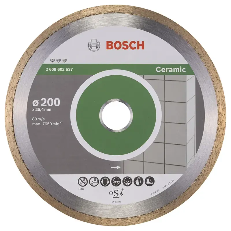 Bosch Diamantskive 200x25 4mm Prof Ceramic 2608602537