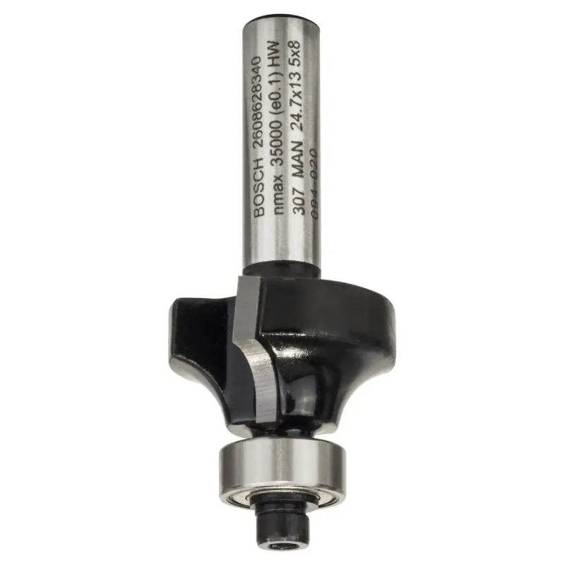 Bosch Fræser Afrund   Kleje Hm 8mm   14 Mm     2608628340