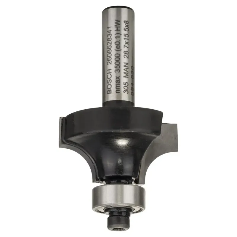 Bosch Fræser Afrund   Kleje Hm 8mm   16 Mm     2608628341