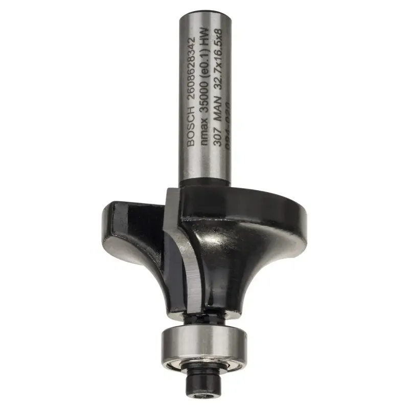 Bosch Fræser Afrund   Kleje Hm 8mm   17 Mm     2608628342