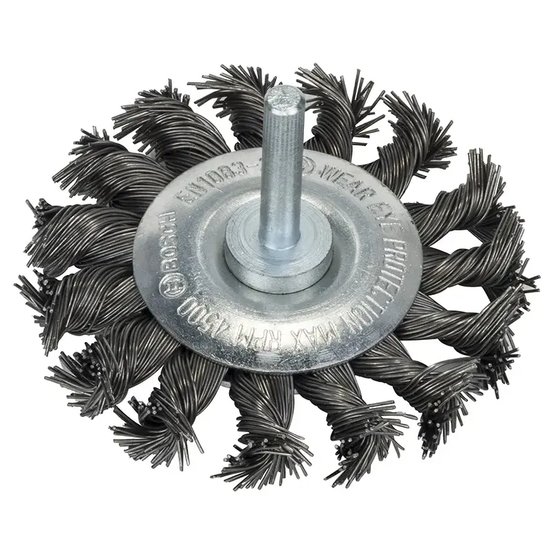 Bosch Konusbørste Flettet 75mm Stål 6mm 2608622113