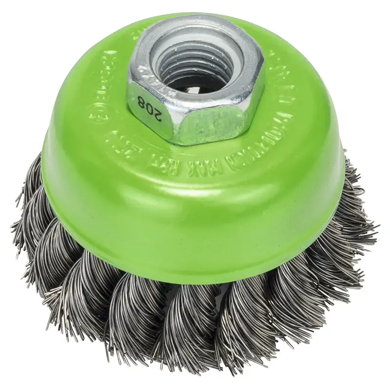Bosch Kopbørste Flettet 65mm Inox M14 2608622104