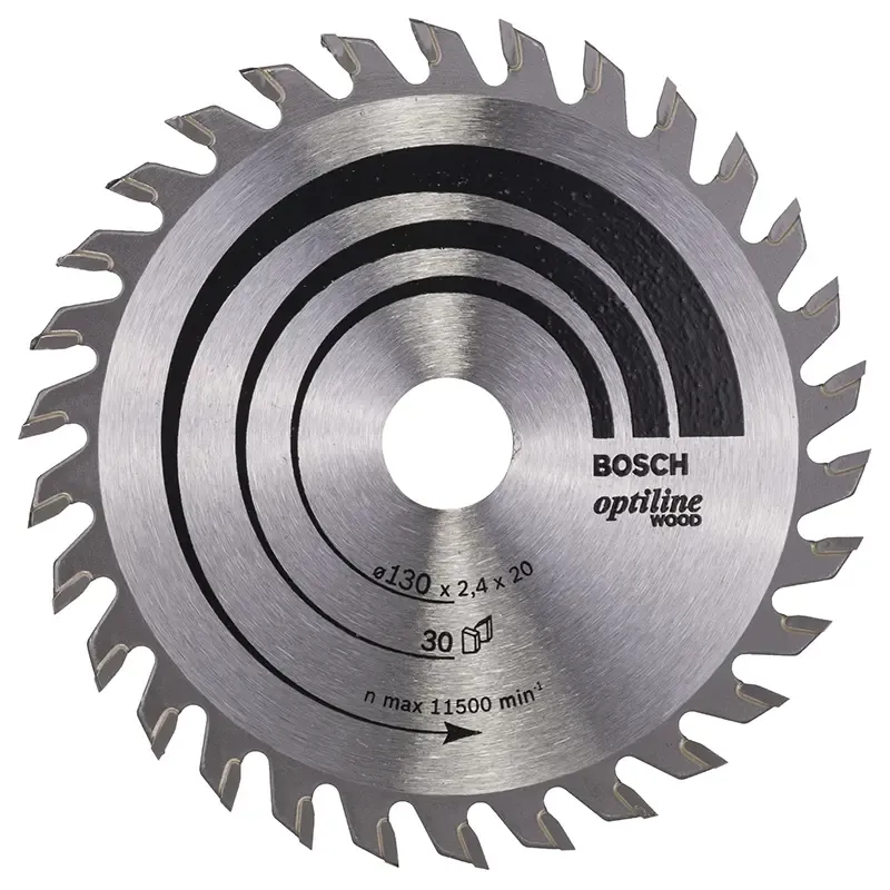 Bosch Rundsavsklinge Optiline 130x2 4x16 Mm 30 Tdr 2608640583