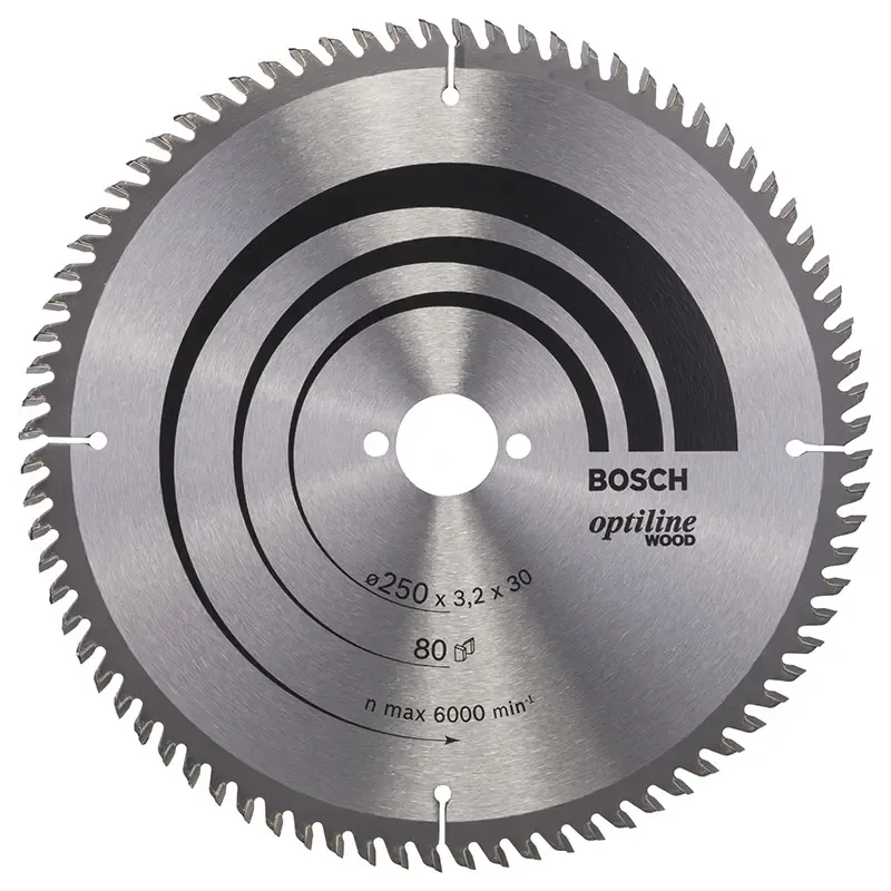 Bosch Rundsavsklinge  Stat Vw 250x3 2x30 Mm 80 Tdr 2608640660