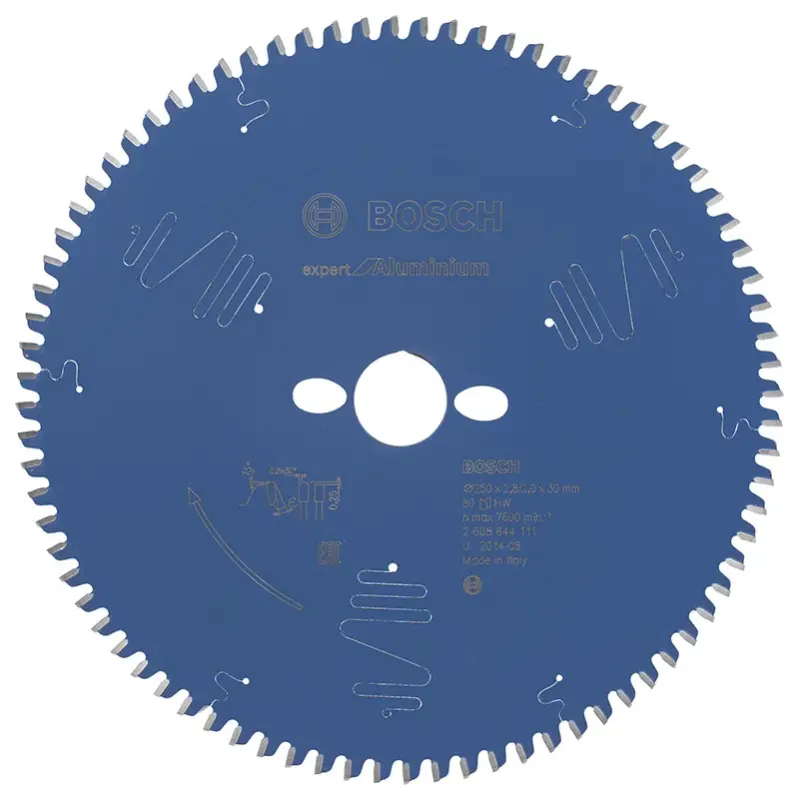Bosch Rundsavsklinge 250x30x2 8mm 80t Exp Alu 2608644111