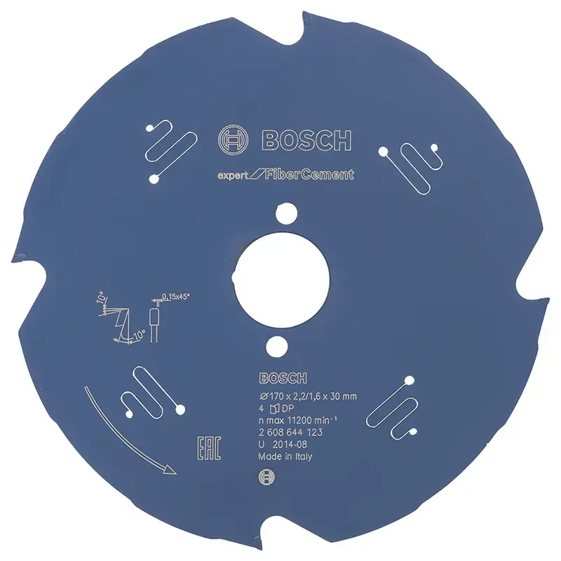 Bosch Rundsavsklinge 170x30x2 2mm 4t Exp Fiber Ceme 2608644123