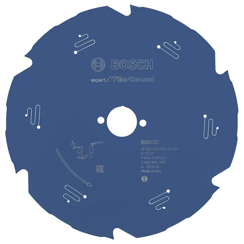 Bosch Rundsavsklinge 235x30x2 2mm 6t Exp Fiber Ceme 2608644348