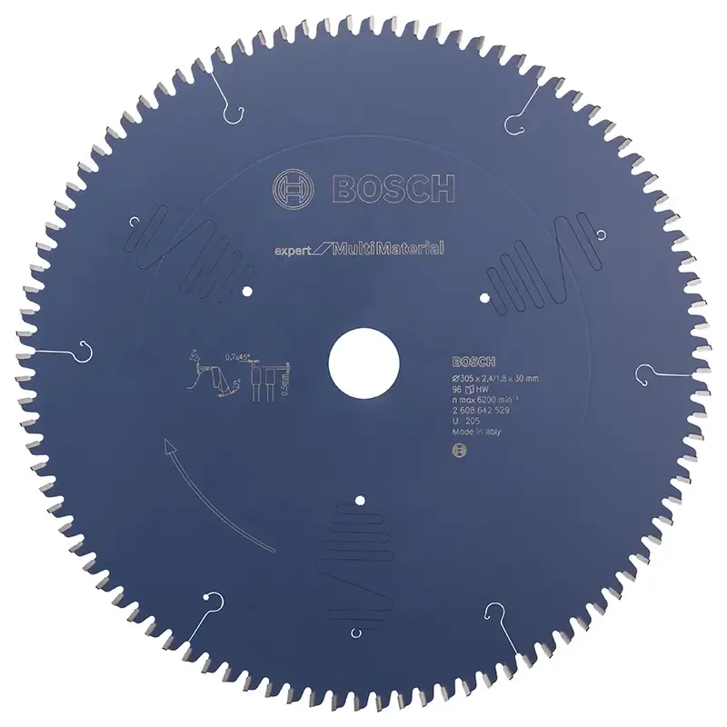 Bosch Rundsavsklinge 305x2 4x30mm 96t Exp Multi 2608642529