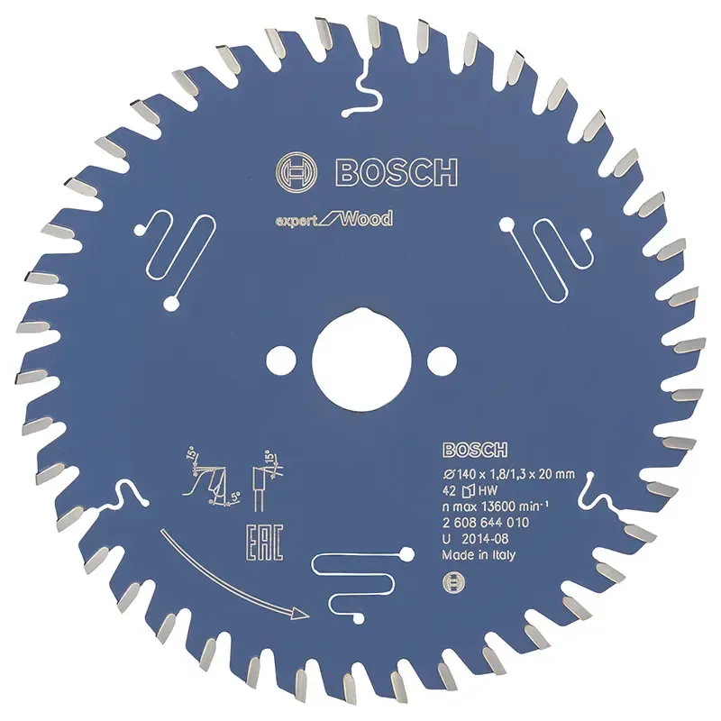 Bosch Rundsavsklinge 140x20x1 8mm 42   Exp Wood 2608644010