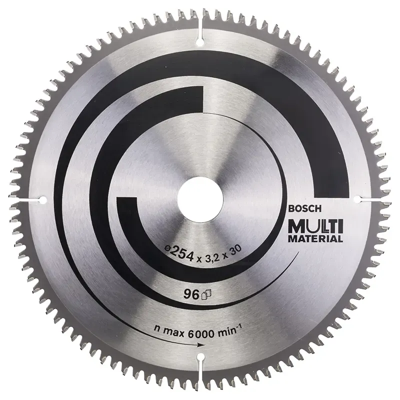 Bosch Rundsavsklinge ø254x30mm 96t -5gr Alu 2608640451