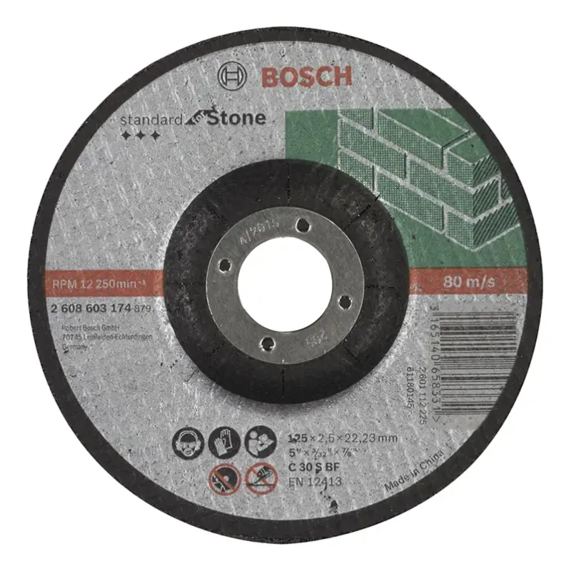 Bosch Skæreskive Sten 125x2 5mm Krøp Std 2608603174