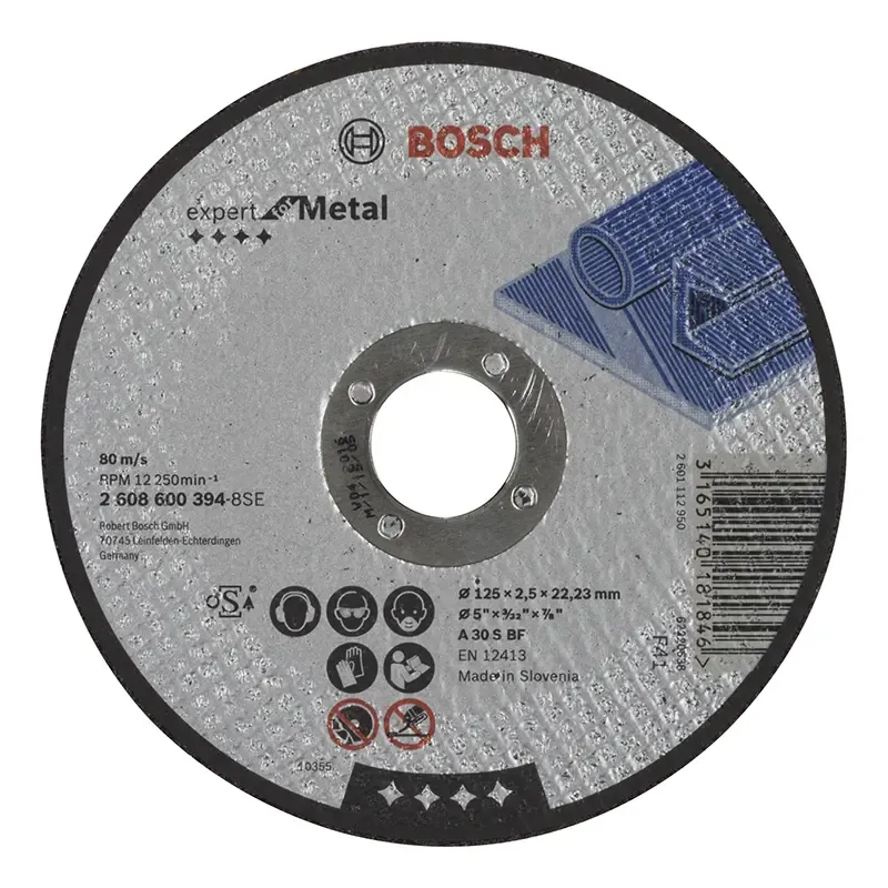 Bosch Skæreskive 125x2   Metal 2608600394