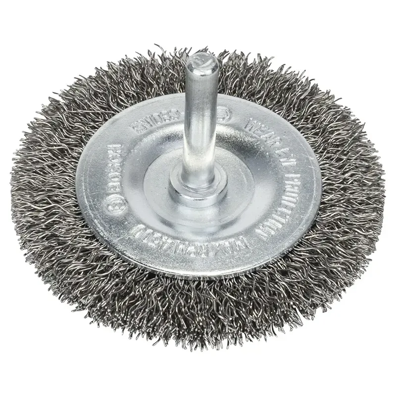 Bosch Skivebørste Bølget 70mm Inox 6mm 2608622121