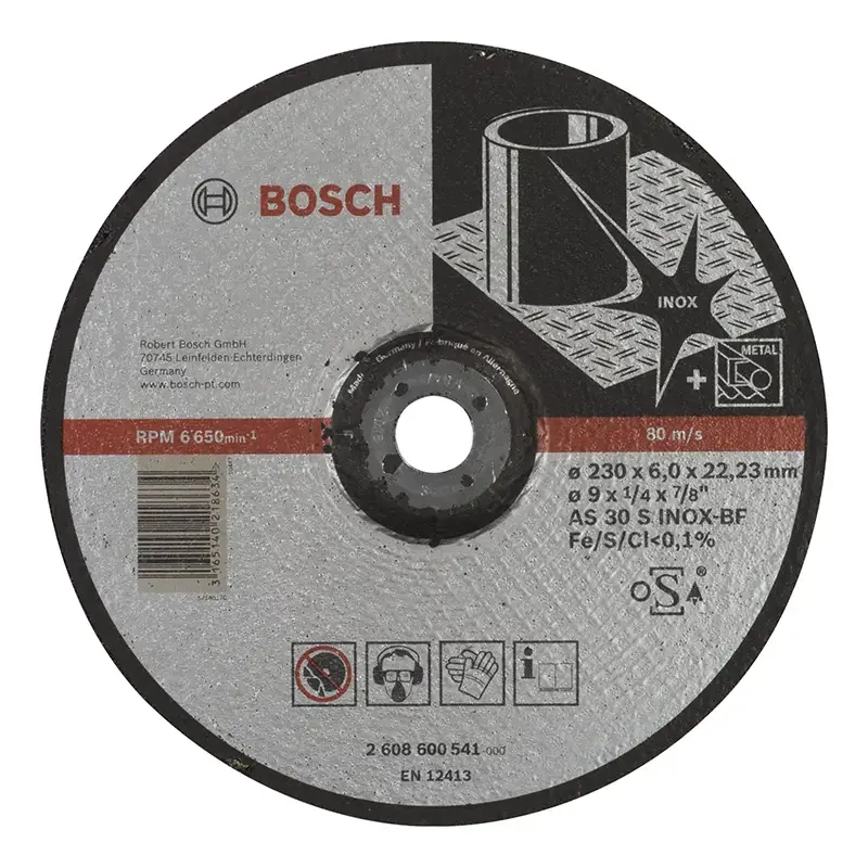 Bosch Skrubskive 230 Mm   22 2x6mm K30 2608600541