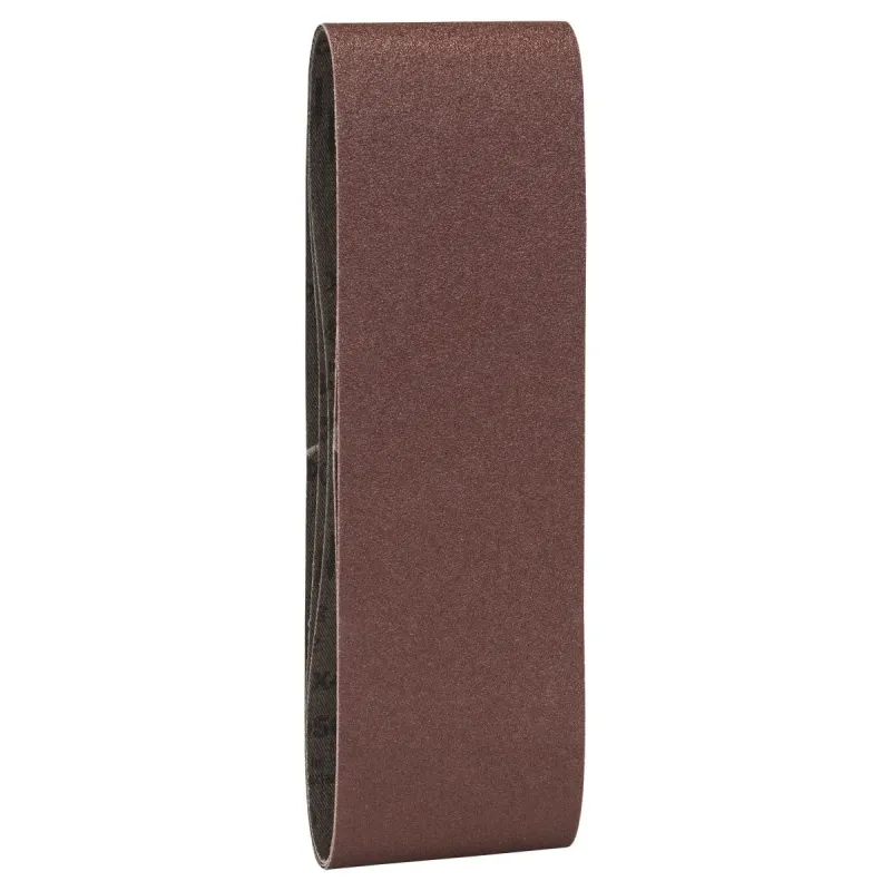 Bosch Slibebånd 75x533mm K80  :    Hul 3stk 2609256218