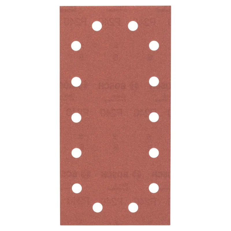 Bosch Slibeblad 115x230mm K240 14hul 10 Stk   2609256b24