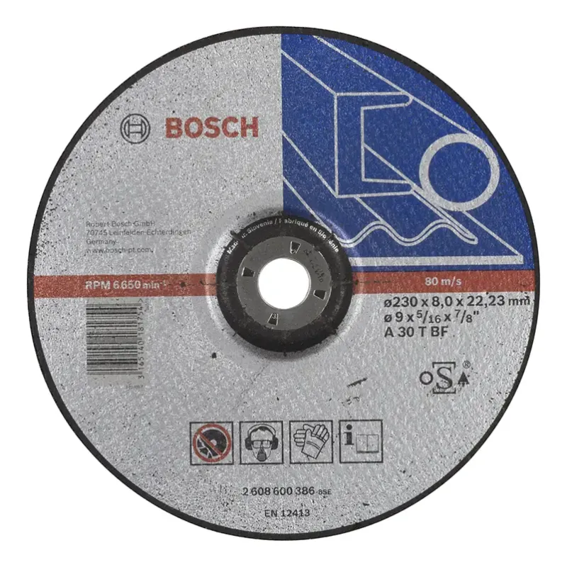 Bosch Slibeskive Metal ø230x8 2608600386