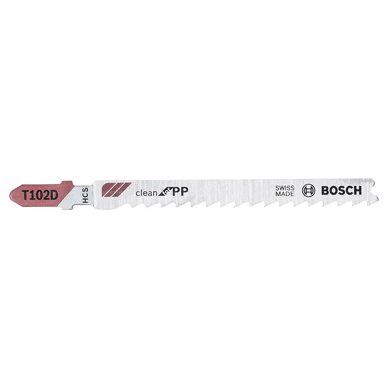 Bosch Stiksavklinge T102d Clean Pp 5stk 2608667444