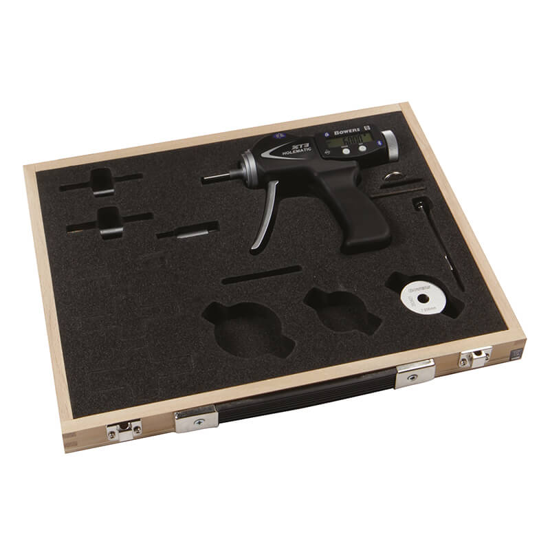 Bowers Sxth3m-bt Digital  -punkt Hurtigmålings-mikrometer Sæt  -10 Mm Med Pistolgreb Og Bluetooth