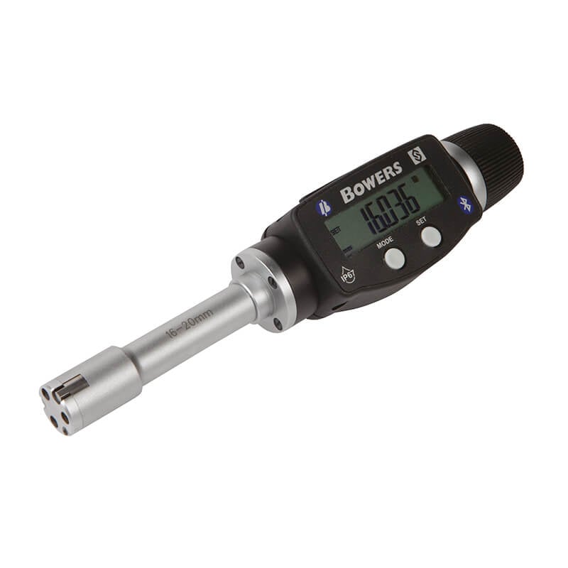 Bowers Xtd16m-bt Digital  -punkt Mikrometer 16-20 Mm Med Kontrolring