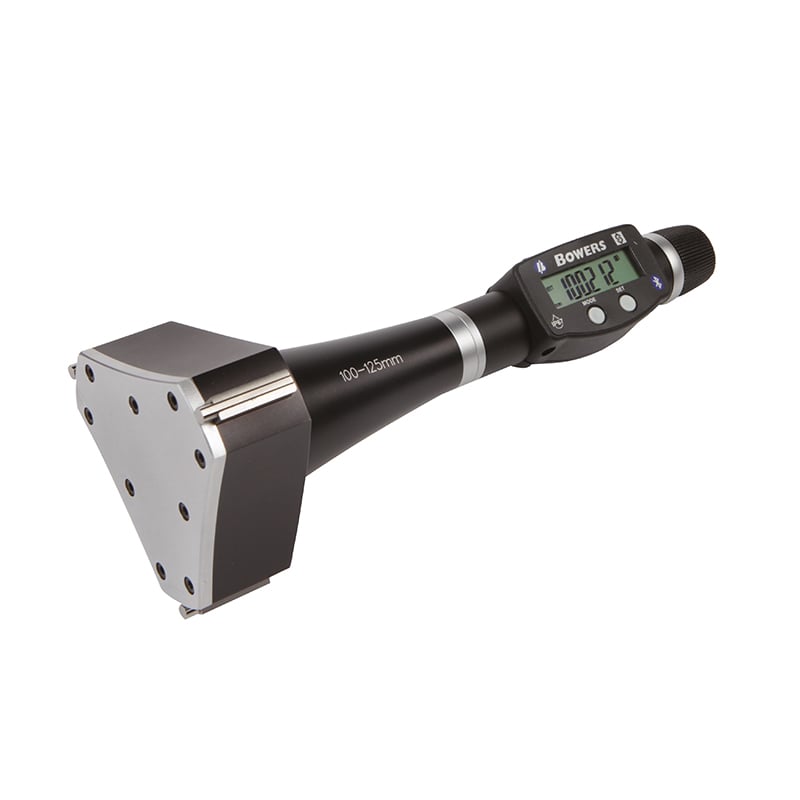 Bowers Xtd150m-bt Digital  -punkt Mikrometer 150-175 Mm Med Kontrolring