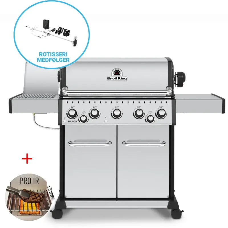 Broil King Baronâ  Ii S590 Pro Ir Gasgrill