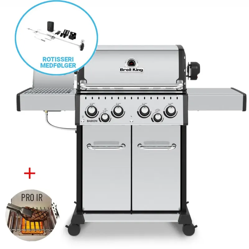Broil King Baronâ  Ii S490 Pro Ir Gasgrill
