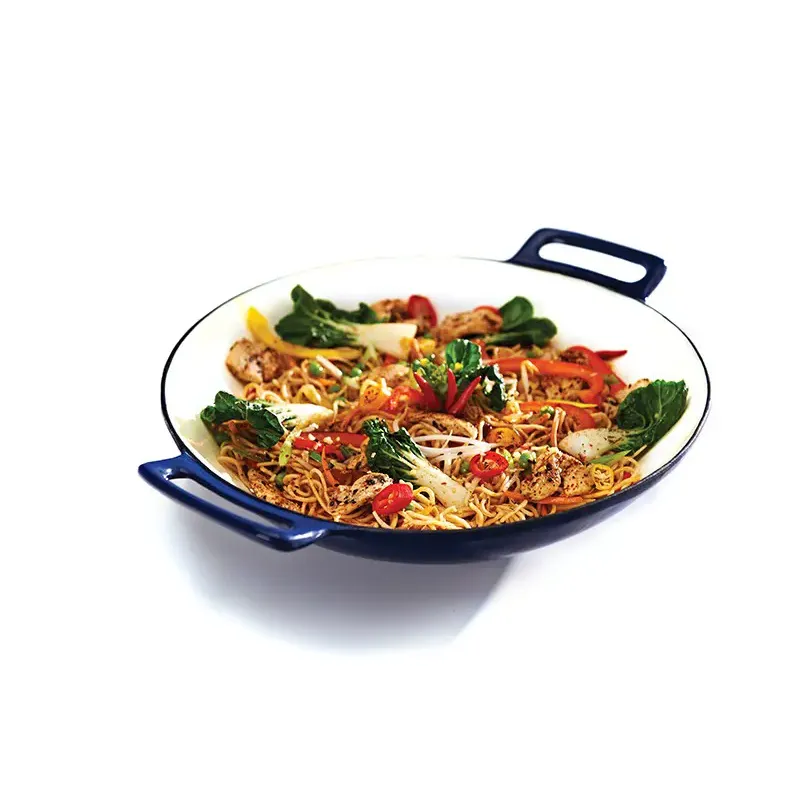 Broil King Grillwok   Porcelænsemaljeret Støbejern