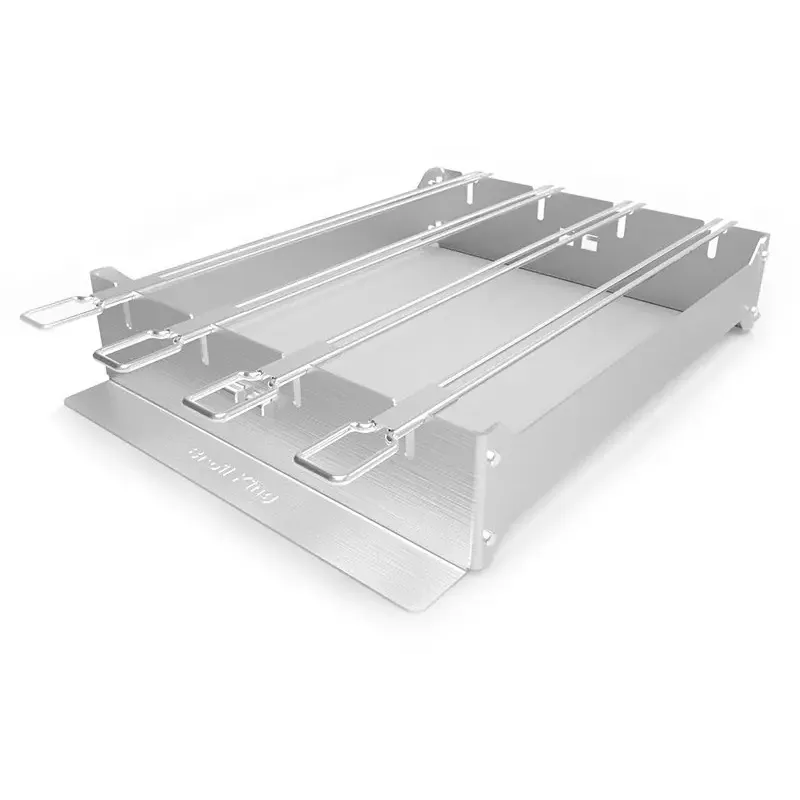 Broil King Kebab Holder Med   Dobbelte Grillspyd