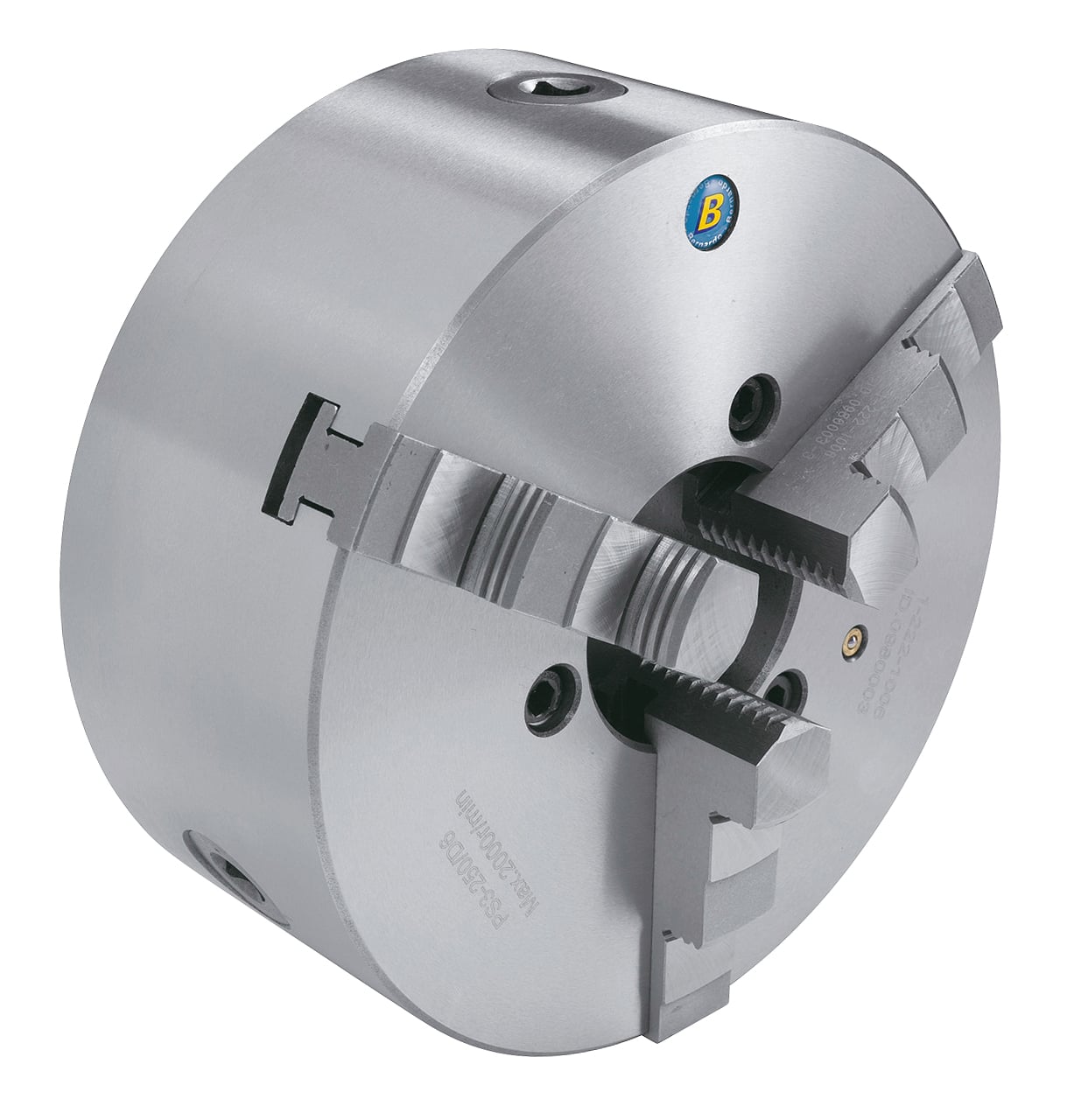 Centrerpatron  -bakket Ps-  D5 ø160 Mm Støbejern Din 55029