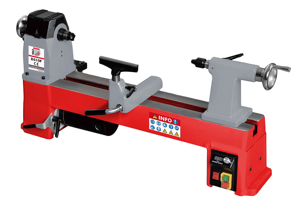 D510f 230v Drejebænk Til Træ Holzmann