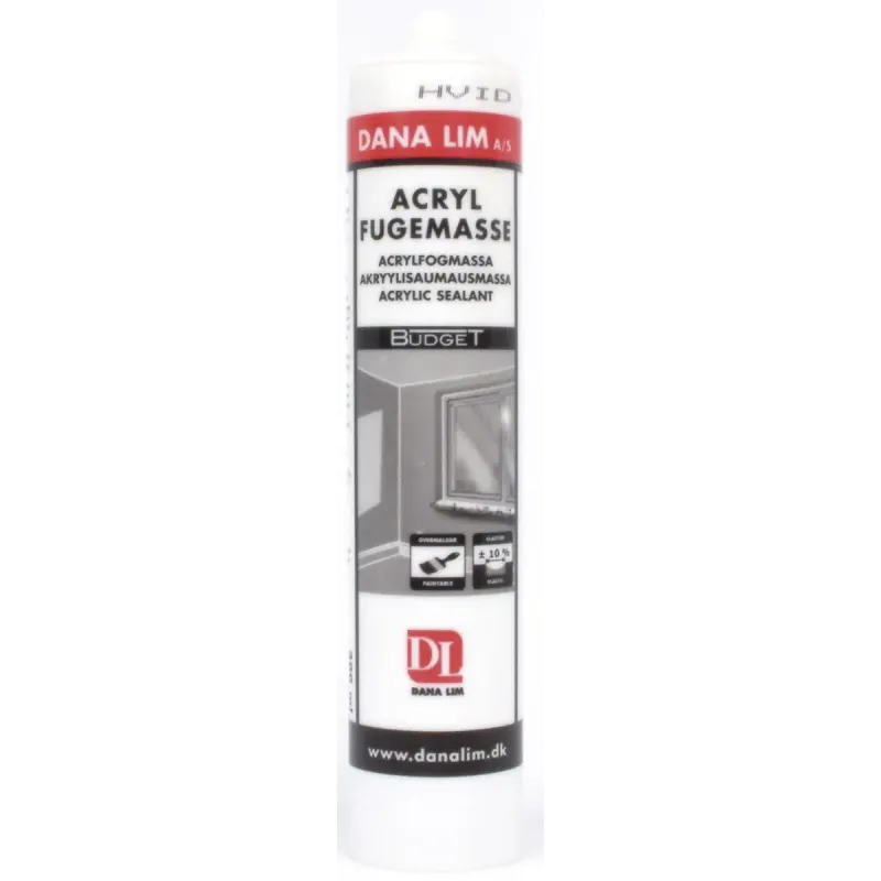 Danalim Acryl Fugemasse Hvid