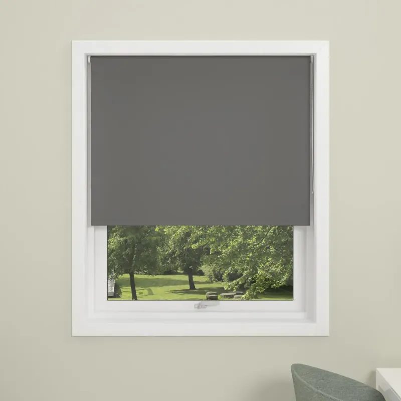 Debel Mørklægningsgardin Uni Grå120x175cm