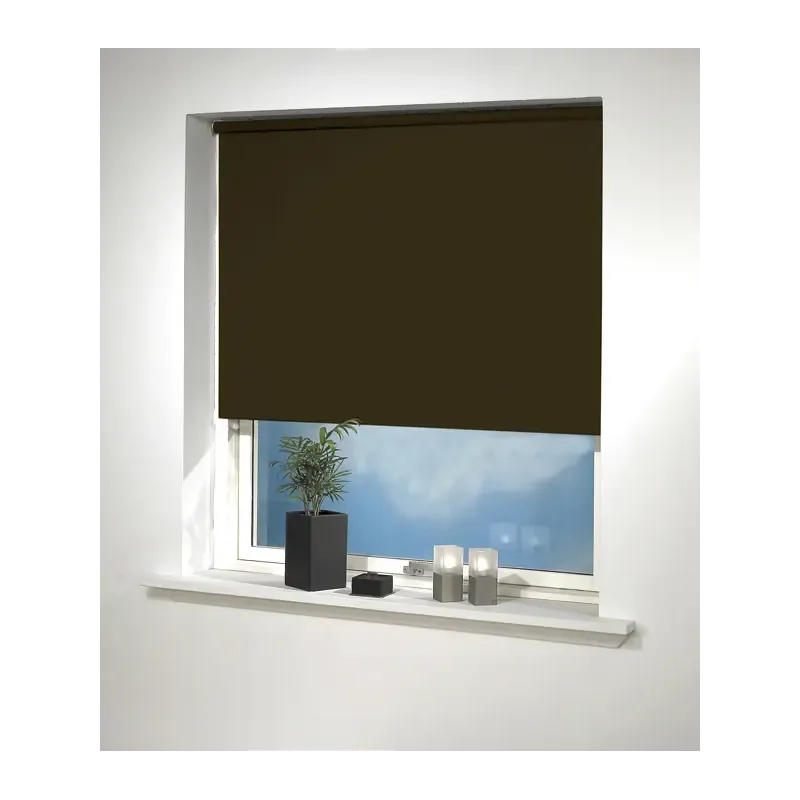 Debel Rullegardin Mørklægning Uni Sort  100x175cm