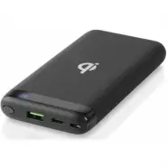 Deltaco Power Bank 10 000 Mah  Qi 10    Usb-  Pd  Qc3   Powerbank