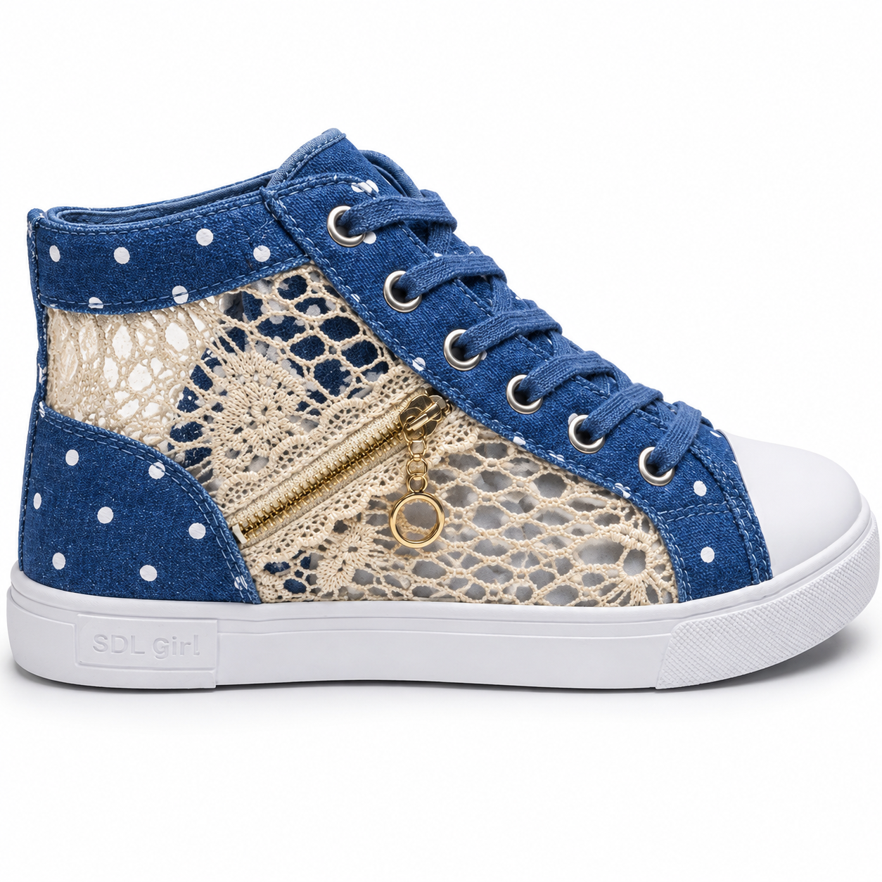 Denim High Sneaker 40