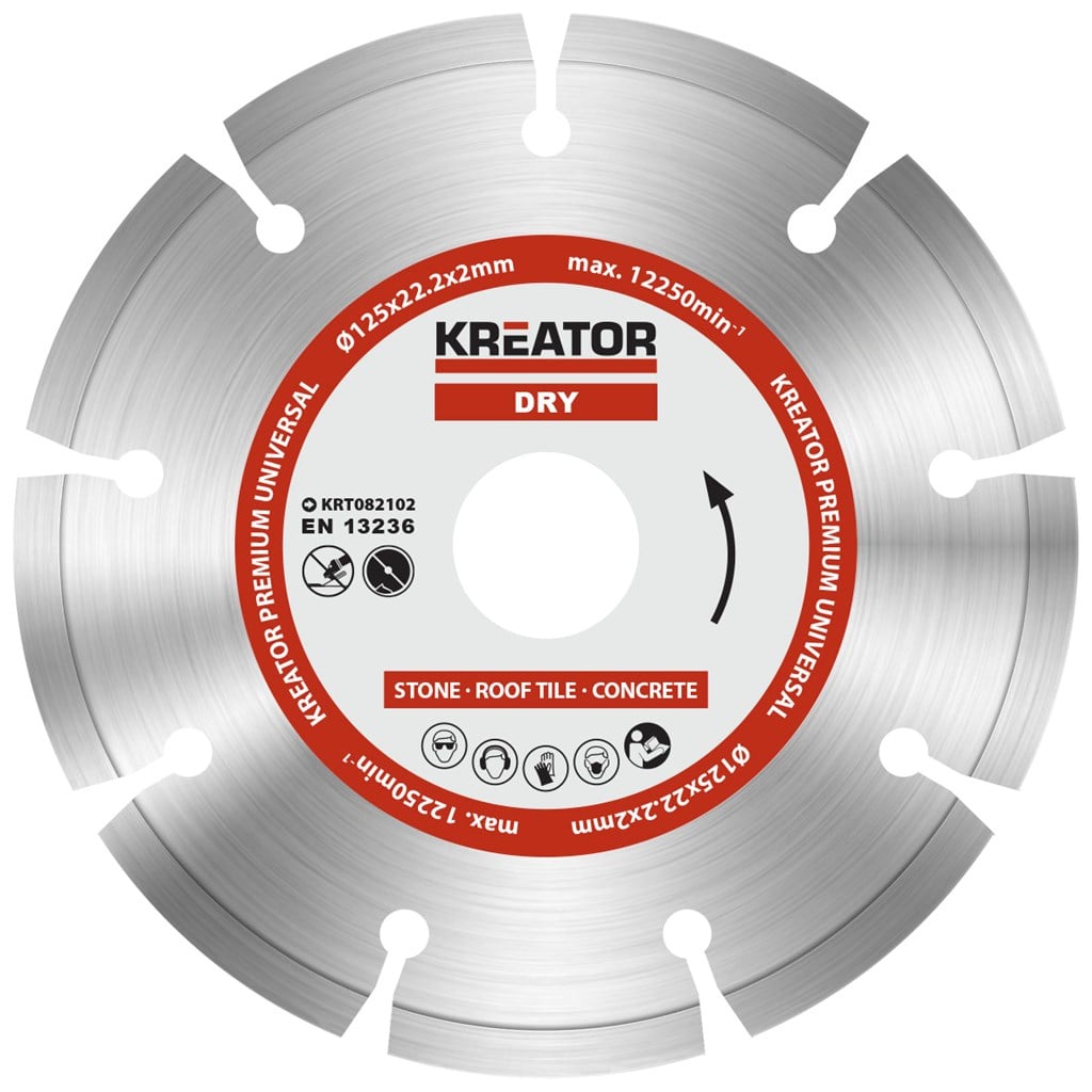Diamantklinger Til Sten 125 Mm Premium