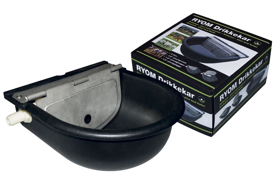 Drikkekar Plast    Svømmer     Ltr