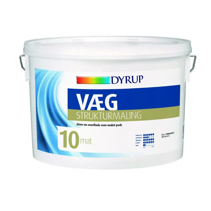 Dyrup Væg Strukturmaling 9lt