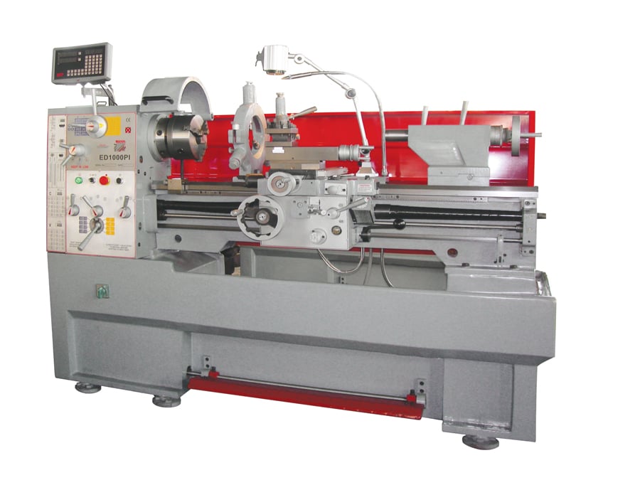 Ed1000pidig 400v Metaldrejebænk Holzmann