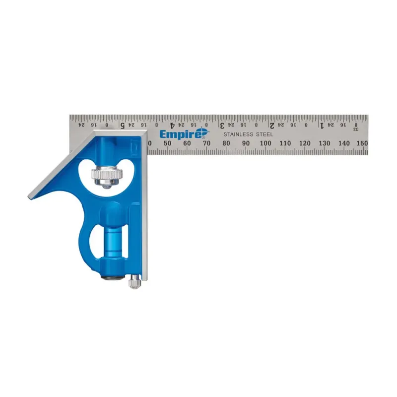 Empire True Blueâ  Kombivinkel   Quot 150 Mm  Tommemål Og Metriske Mål E255im Varen Er Udgået