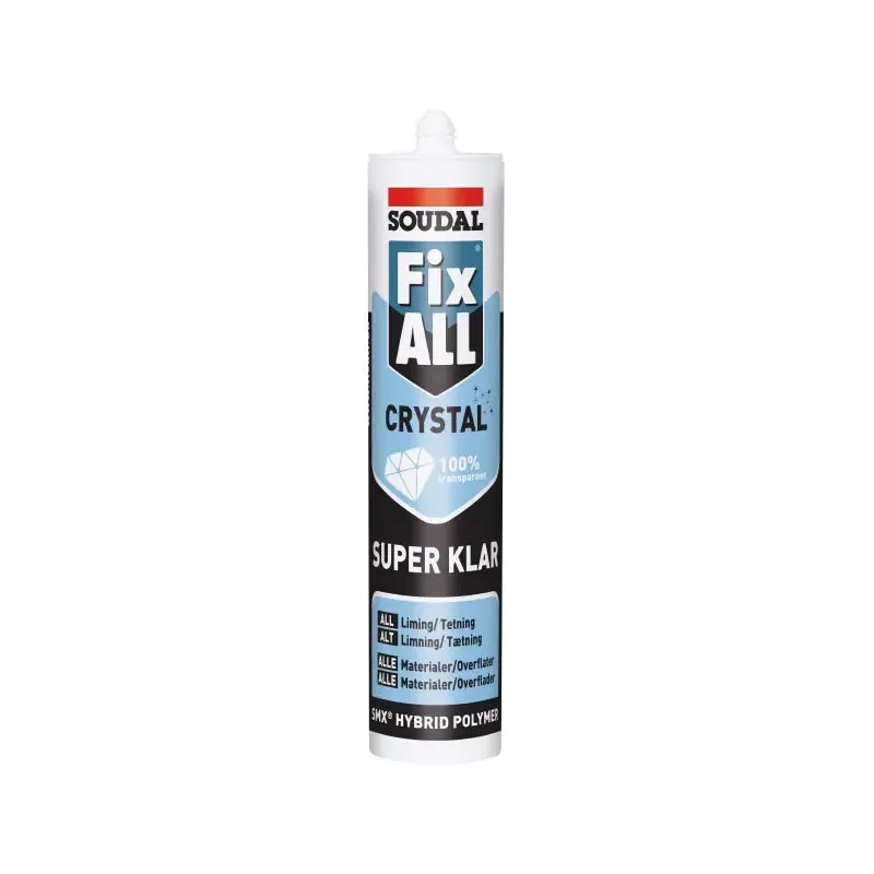 Fix All Crystal Multifuge Lim Soudal Klar 290 Ml