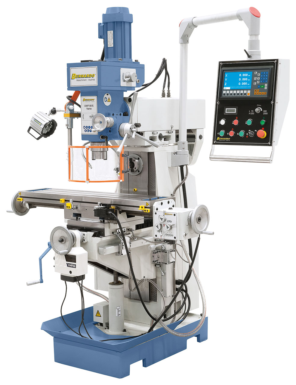 Fræsemaskine Uwf 80   Vario Inkl   -akset Digital Es-12 3x400v