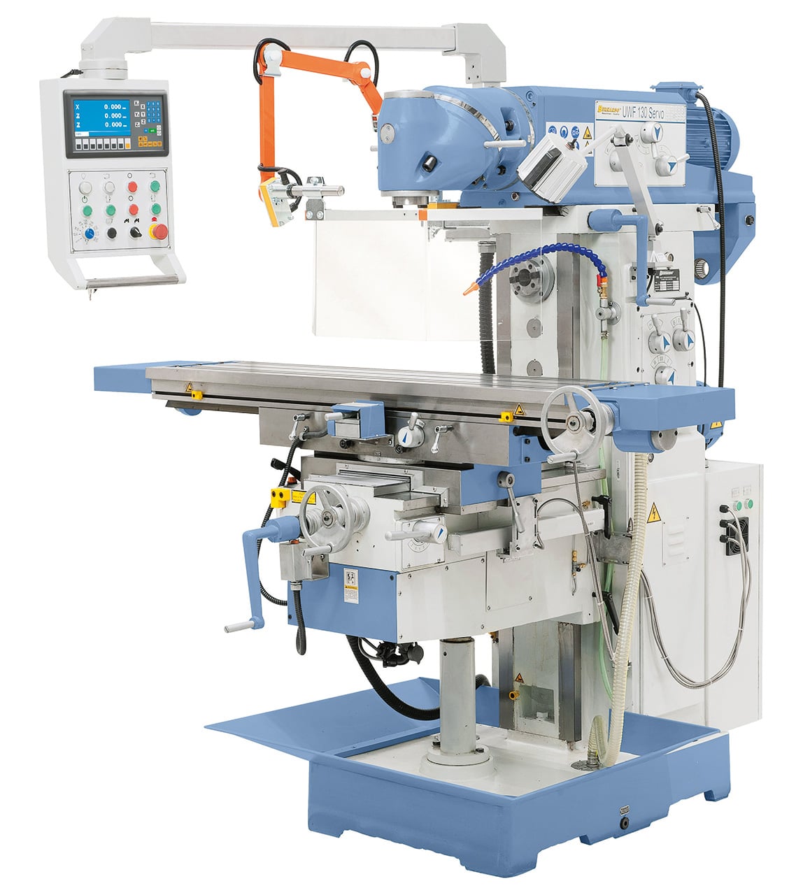 Fræsemaskine Uwf 130 Servo Inkl   -akset Digital Es-12 3x400v