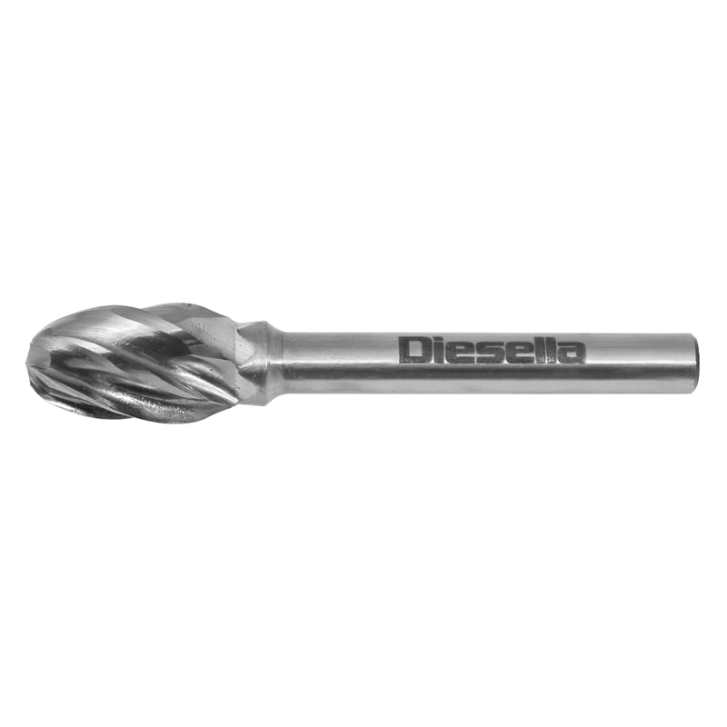 Fræsestift Hm ø10x16 Mm Form    Alu  Cut  Med ø6 Mm Skaft