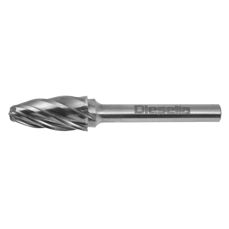 Fræsestift Hm ø8x18 Mm Form    Alu  Cut  Med ø6 Mm Skaft