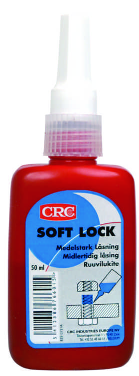Gevindlåsning Middelkraftigt Crc Soft Lock 10ml