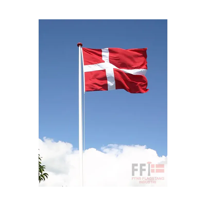 Glasfiberflagstang   Støtte 11 Meter