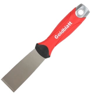 Goldblatt Stiv Spartel Skraber Soft Grip Med Hammer Ende 32 Mm  Heavy Duty  Stift Fjederstålsblad
