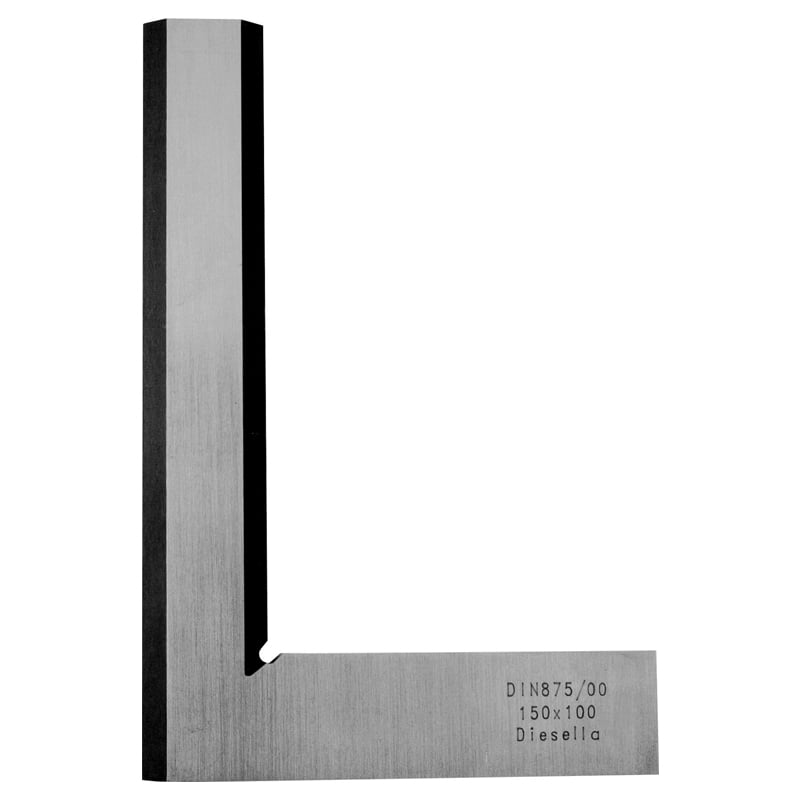 Hårvinkel 150x100mm Din 875 00